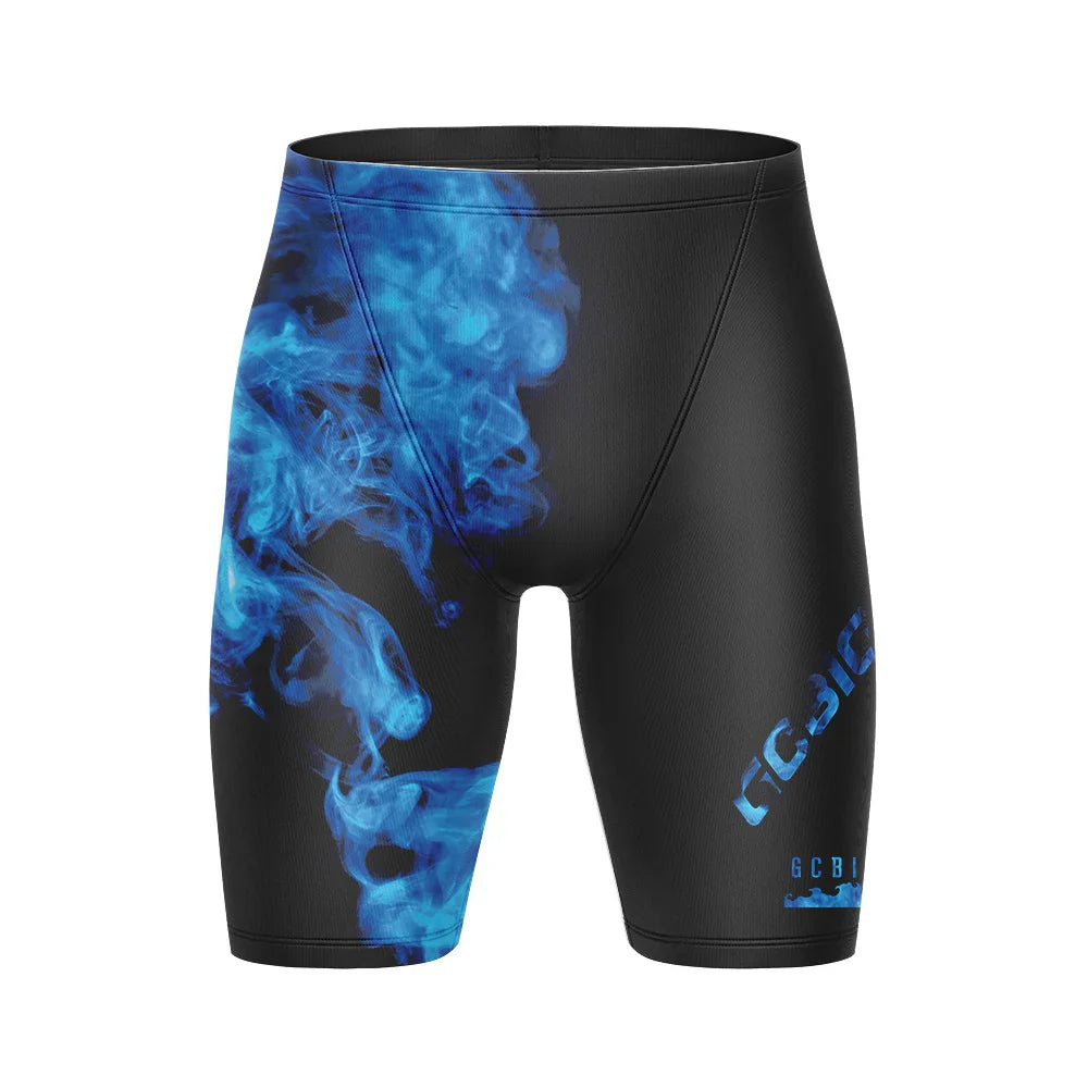 Mens Swim Boxer trunks Beach Swimming Pants Boys Jammers Sports Surf Shorts Mens Summer Trunks Swimwear Training Swim Shorts