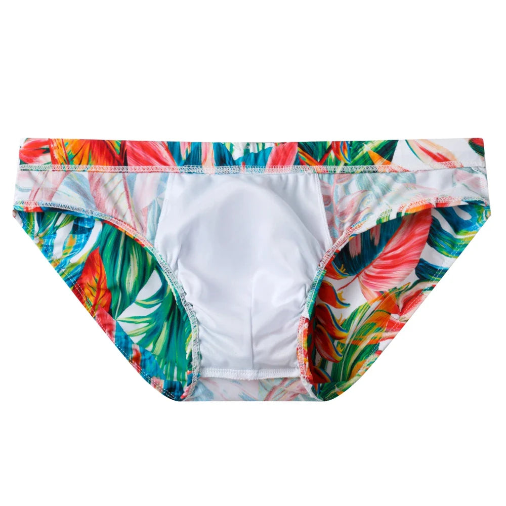 Colourful Design Bright Colour Options Briefs Swimwear Beach Short Swimsuit