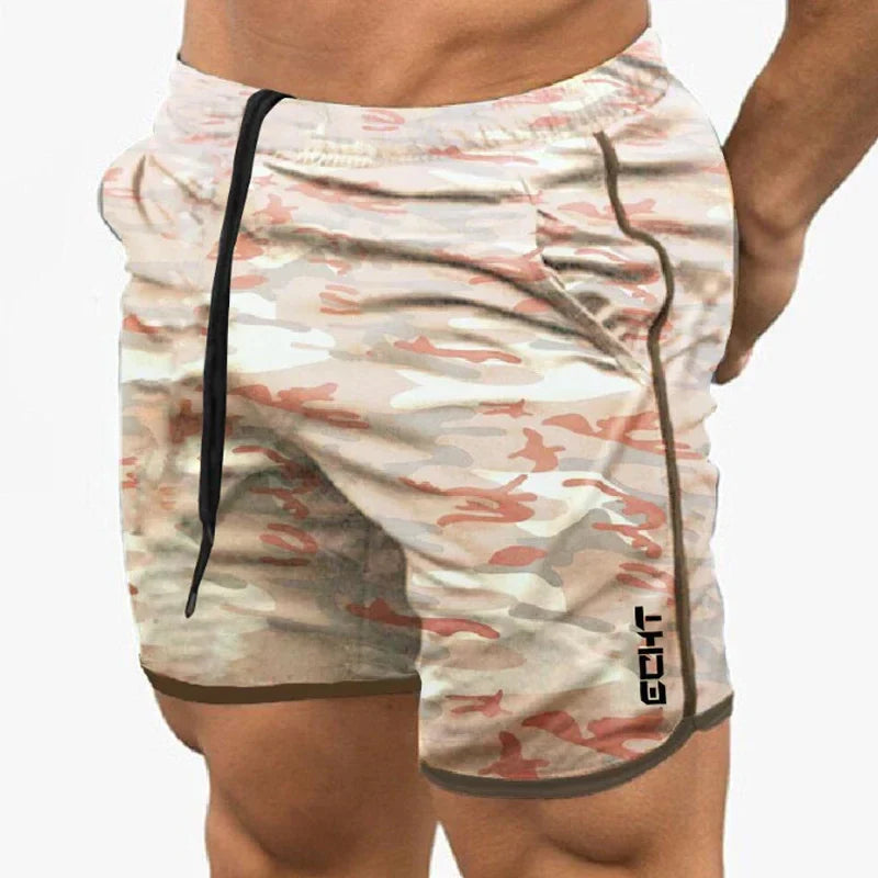 Fitness Running Shorts Men Workout Sports Jogging Short Pants Sportswear Quick Dry Training Gym Shorts Beach Summer Men Shorts