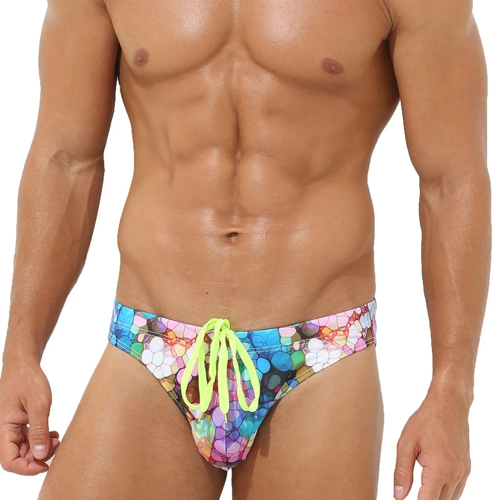 Swimwear Men Swimsuits Quick Dry Swimming Briefs Male Low Waist Bathing Trunks Beach Surfing Shorts