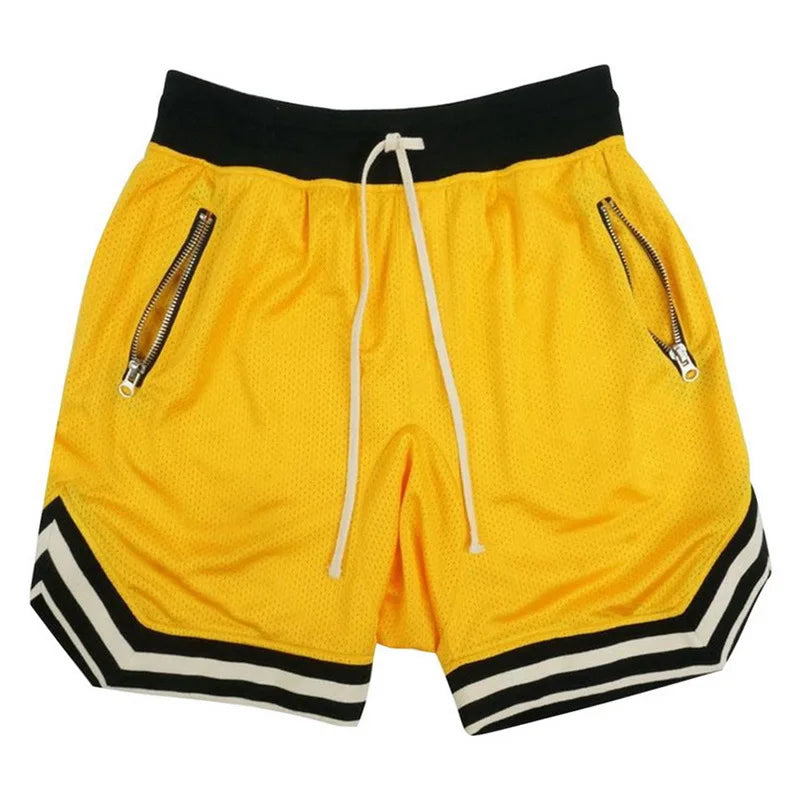 Gym Shorts Men Mesh Running Shorts Men Quick Dry Loose Sport Basketball Training Shorts Male Sportswear Summer Men Shorts