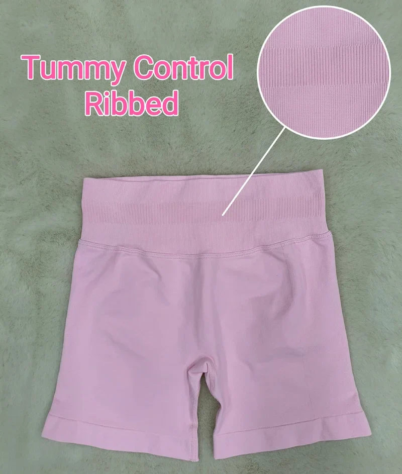 Recoil 5" Anti-Tear Scrunch Tech Booty Gym Yoga Sport Shorts Active Fitness Contour Shorts Workout Shorts for Women