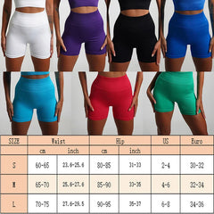 High Waist Tummy Control Gym Shorts Yoga Short Ribbed Scrunch Butt Lifting Workout Shorts Running Jogging Short Women