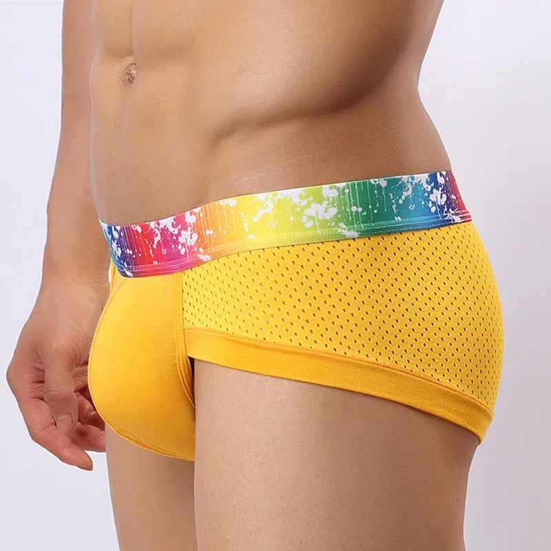 Men's Swim Briefs Swimming Triangle Short Summer Water Sport Beach Pants Swimsuit Swimwear Male Bathing Suit Surfing