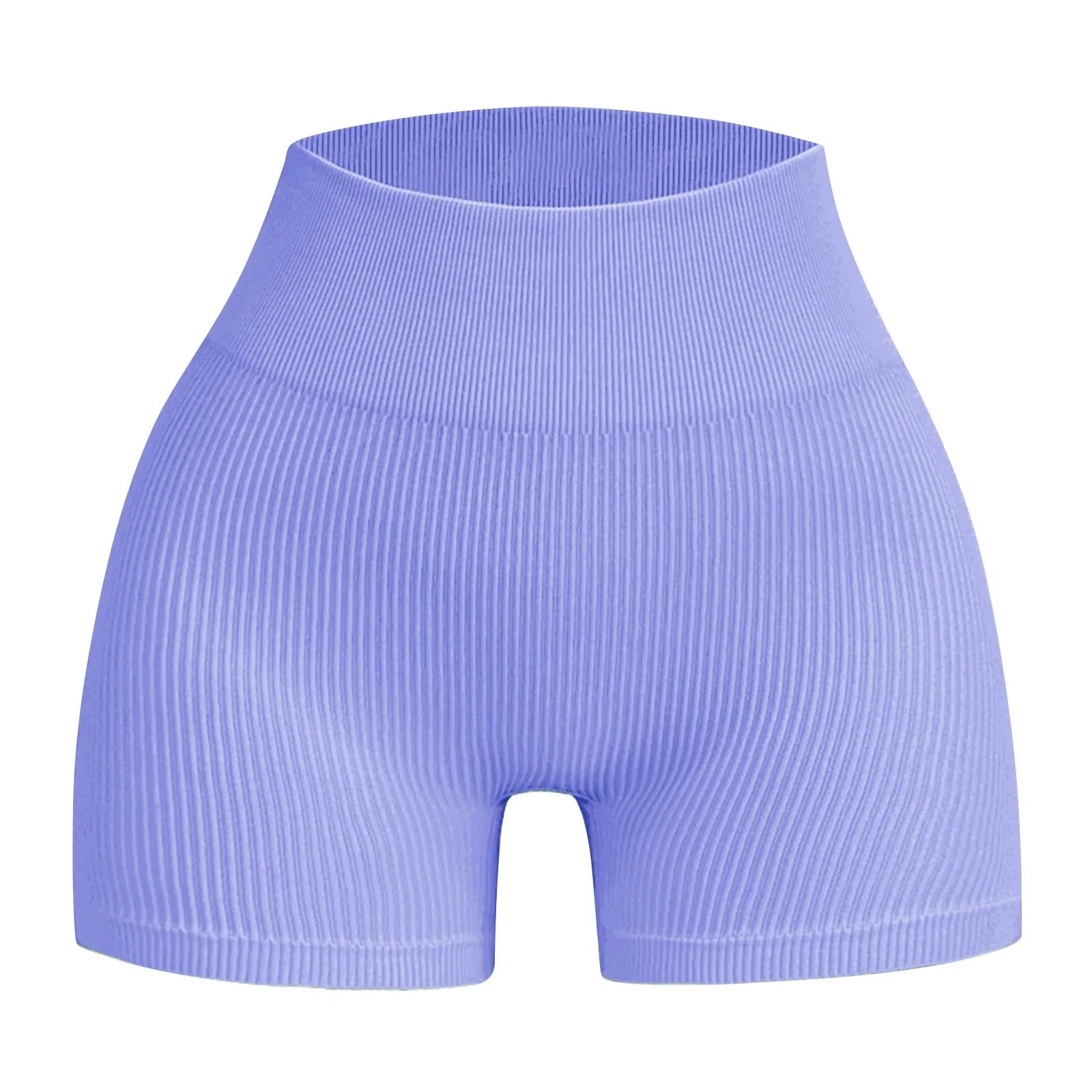 Women's High Waist Ribbed Seamless Yoga Shorts Squat Proof Hip Lifting Fitness Workout Running Sports Gym Leggings Sale
