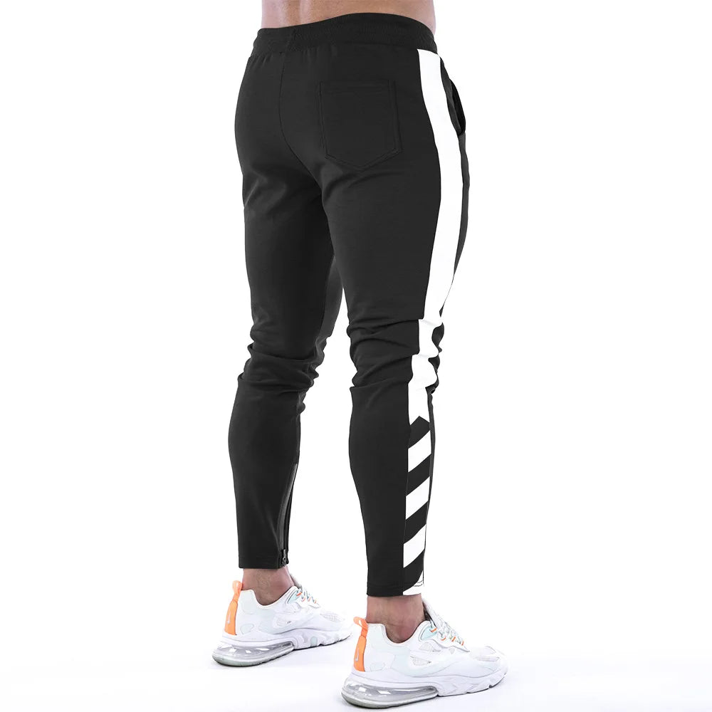 Sport Pants Men Training Jogging Trousers Quick Dry Fitness Running Pants Pocket Gym Sweatpants Male Sportswear