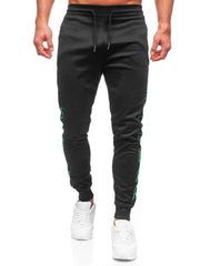 Spring Autumn Zipper pocket Men pants Comfortable quick-dry sweatpants printing trousers Men Slim Fit casual Sports Pants