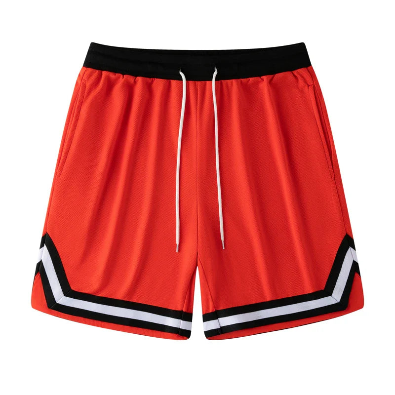 Simple Striped Graphic Beach Shorts For Men Fashion Summer Holiday Vacation 3D Printed Short Pants Casual Oversized