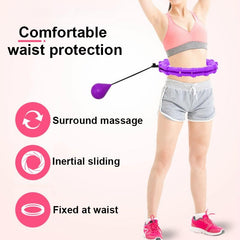 Adjustable Detachable Massage Hoops