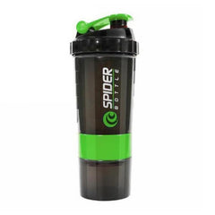 3 Layers Bottle Protein Powder Shake Cup Large Capacity Water Bottle Plastic Mixing Cup Body-Building Exercise Bottle